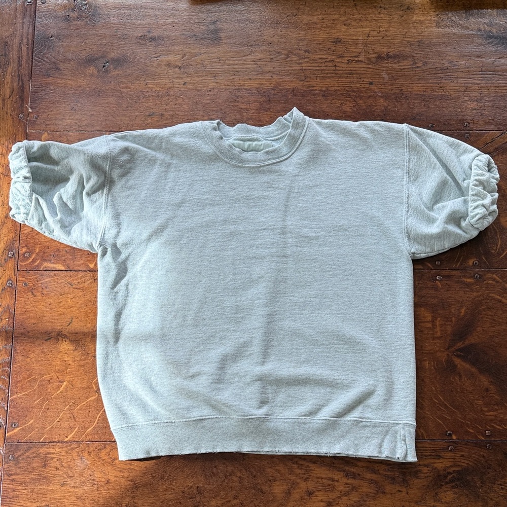 Rachel Comey Light Gray / Blue Stanza Sweatshirt